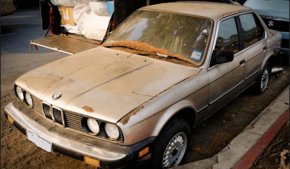 Non-running car towed away for free